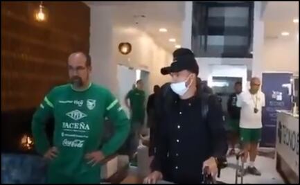 Directivo saca a jugadores de la concentración de selección de futbol