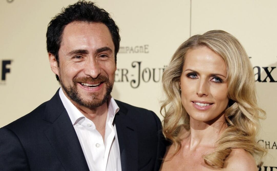Demian Bichir y Stefanie Sherk. Foto: Archivo 