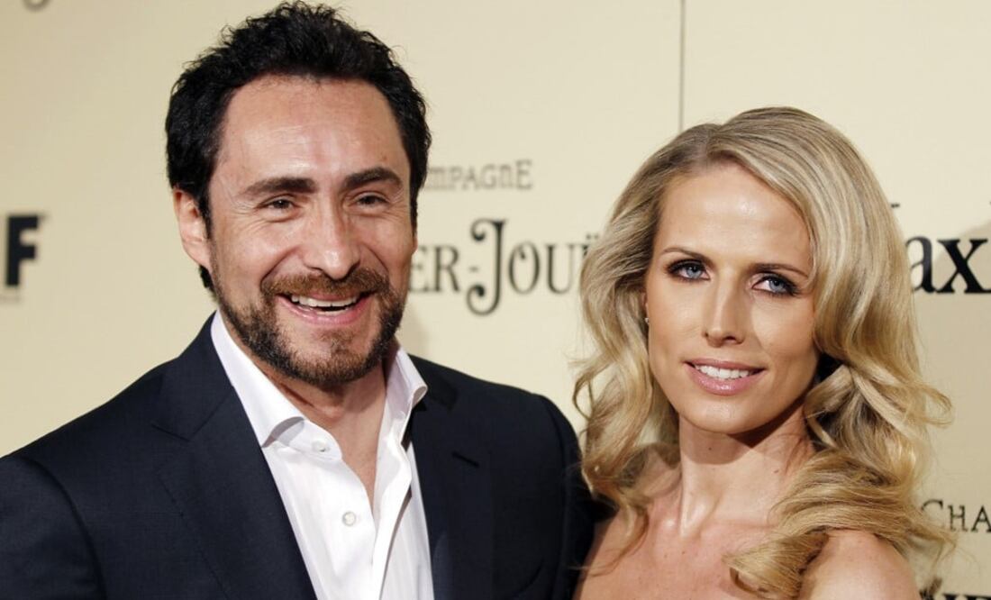 Demian Bichir y Stefanie Sherk. Foto: Archivo