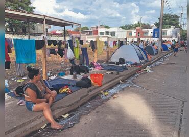 Desmantelan caravana; miles más esperan en Tapachula