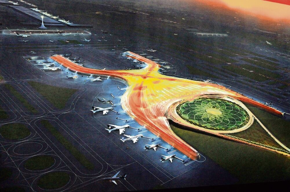 Desde el anuncio del proyecto, en 2014, surgieron protestas sobre la afectación ecológica de la construcción del NAICM (ARCHIVO EL UNIVERSAL)