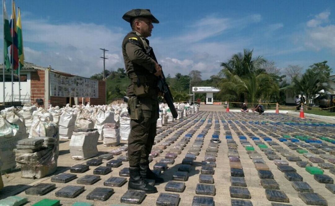 Realiza Colombia decomiso histórico de cocaína