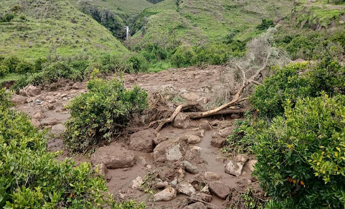 Las intensas precipitaciones ocasionaron deslizamientos de tierra, desprendimientos de rocas e inundaciones. Foto: Ilustrativa / AFP
