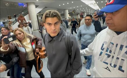 Luka Romero llegó en silencio a la CDMX; listo para firmar con el Cruz Azul