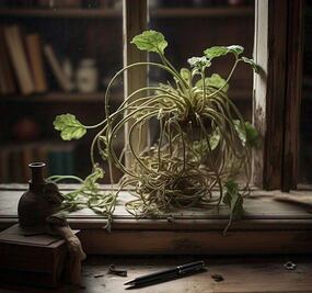 La enredadera, un poema de Audomaro Hidalgo