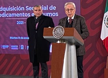 Con un ánimo, Jorge Alcocer desea una pronta recuperación a AMLO
