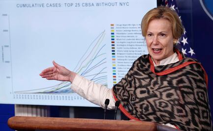 Coordinadora del grupo de trabajo sobre Covid-19 de la Casa Blanca anuncia su retiro