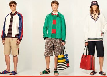 Tommy Hilfiger llena de color su pasarela masculina