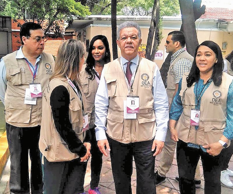 La Misión de Visitantes Extranjeros de la Organización de Estados Americanos ha estado presente en las elecciones en México desde 2009. Foto: ARCHIVO EL UNIVERSAL