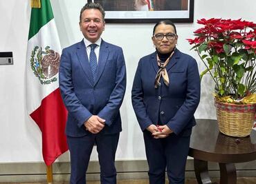 Rosa Icela Rodríguez sostiene encuentro con Pablo Lemus, gobernador electo de Jalisco; acuerdan mantener comunicación política