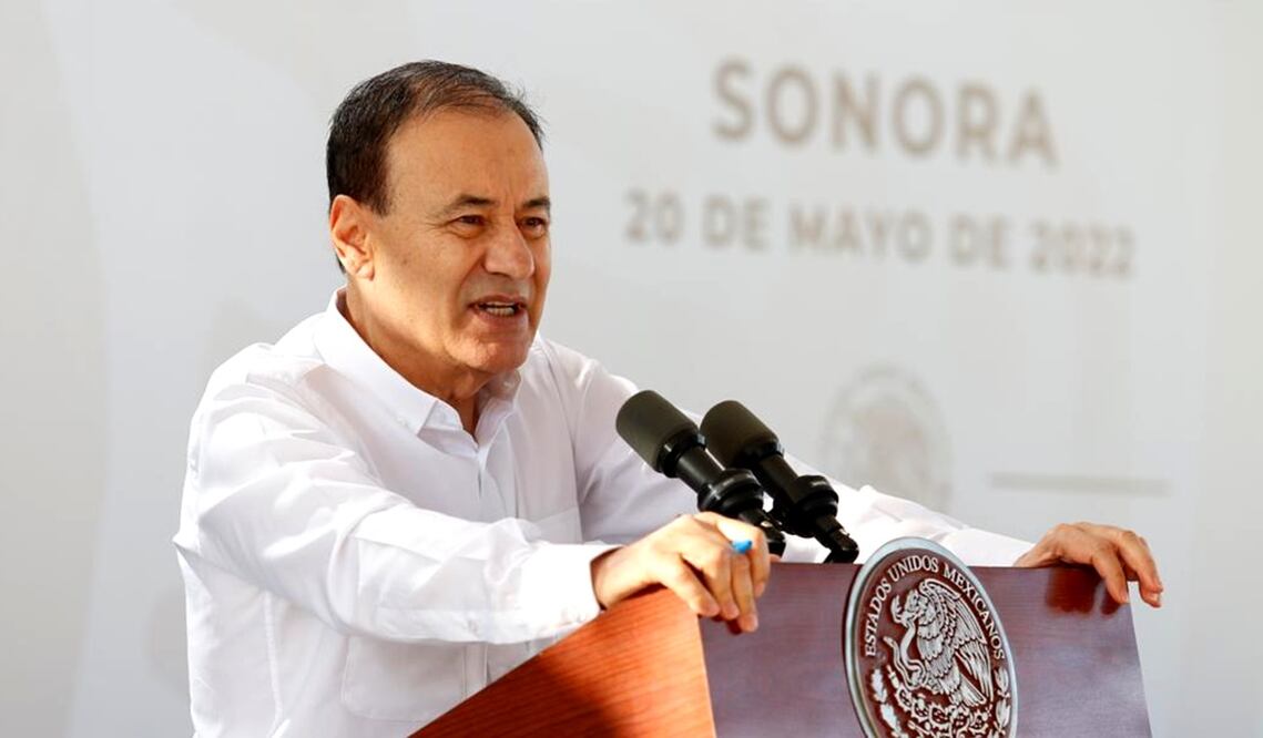 El gobernador Durazo destacó que a ocho meses de que inició su administración no se ha dado lugar a una sola recomendación de la CNDH en materia de seguridad. Foto: cortesía Presidencia