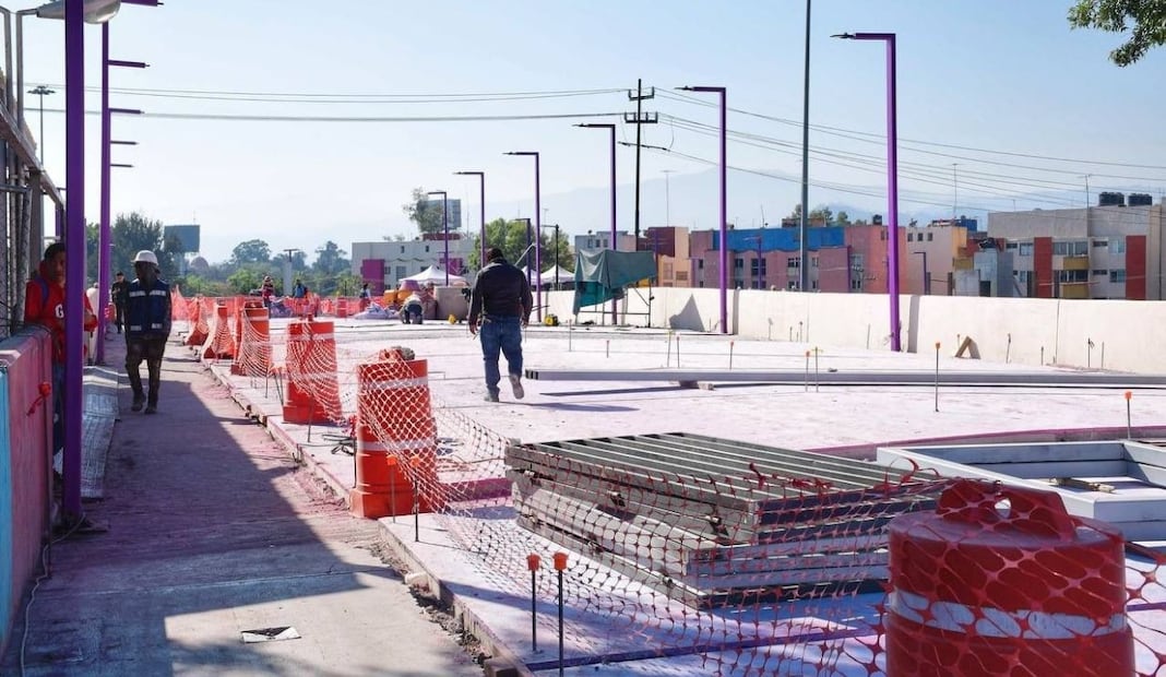 A 100 días del arranque del Mundial 2026; revisan avances en Estadio Banorte y entorno. Foto: Especial