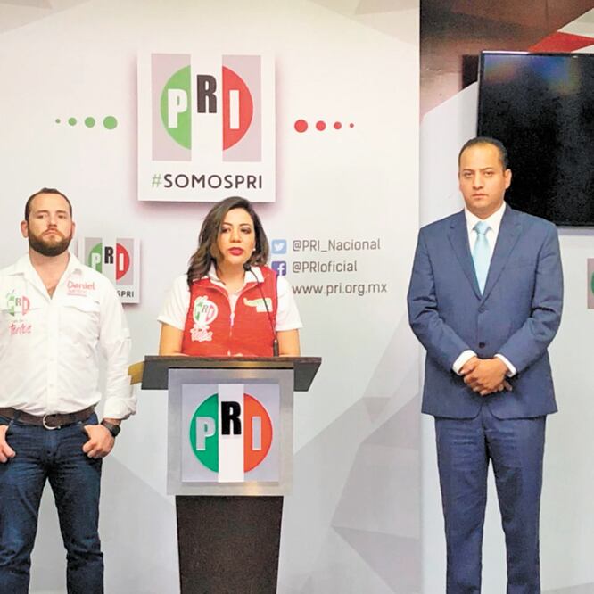 Lorena Piñón Rivera exige una disculpa pública al presidente de la Comisión de Justicia Partidaria del PRI. ARIADNA GARCÍA. EL UNIVERSAL