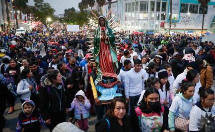 Acuden más de 6 millones de peregrinos a la Basílica de Guadalupe