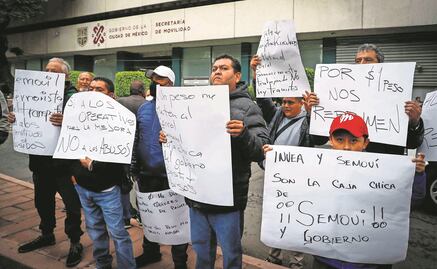 Chocan Ruta 57 y Semovi por inspección a unidades