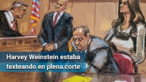 Caso Harvey Weinstein: Juez amenaza con encarcelarlo por sacar su celular en la audiencia
