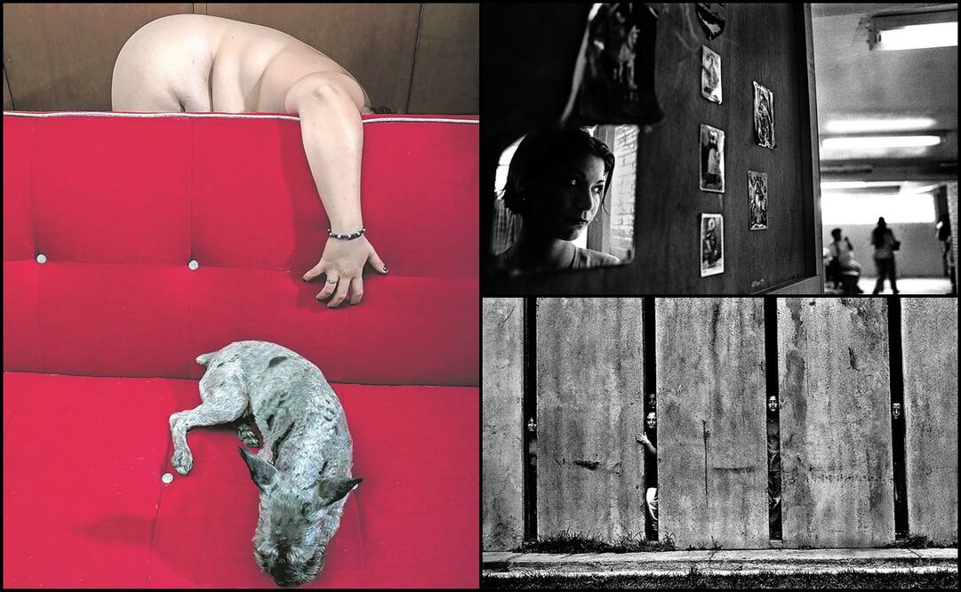 Algunos de los trabajos de Aridjis que se mostrarán son de la serie Mujeres de peso (izquierda) y de Las horas negras (derecha). Fotos: Patricia Aridjis.