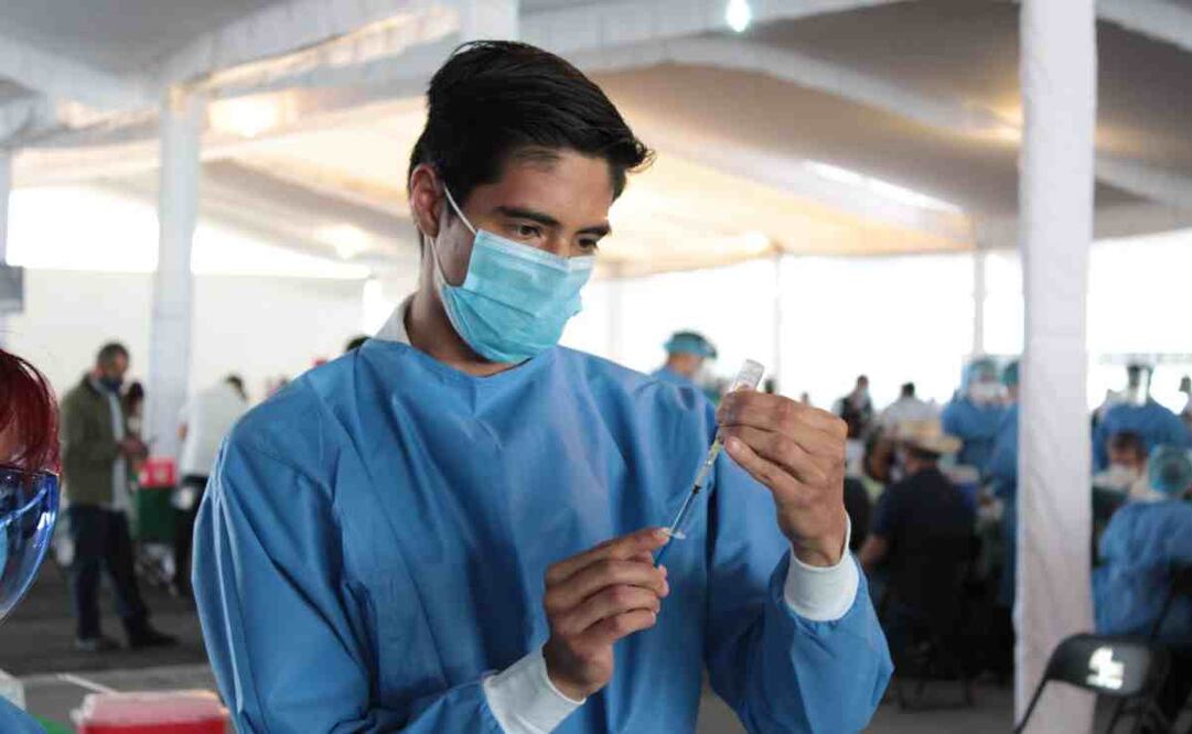 Aplicación de vacuna Sputnik-V. Foto: Especial