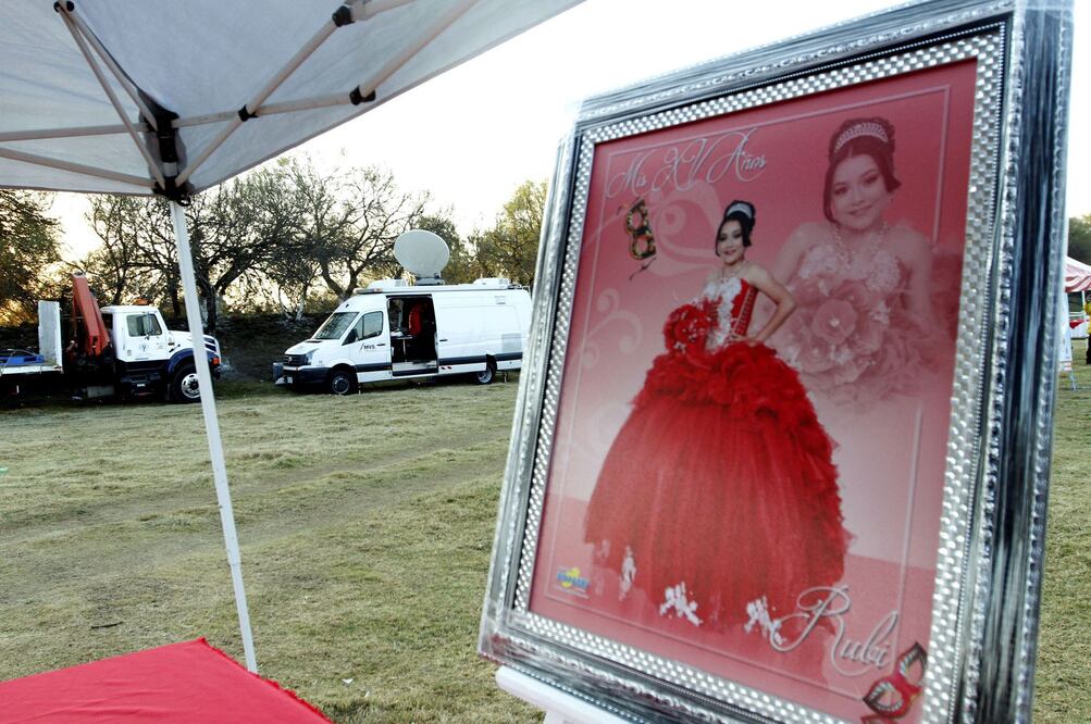 Este lunes se celebró en San Luis Potosí la fiesta de la joven que se viralizó en redes sociales (Foto: Xinhua)