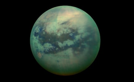 Llueve en el polo norte de Titán, la luna de Saturno