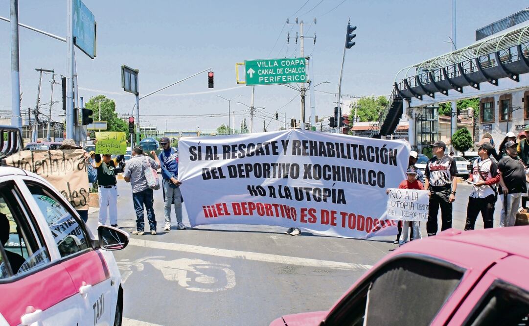 Vecinos han protestado porque se quieren construir Utopías en deportivos, cuando hay sitios desaprovechados que se pueden ocupar. Foto: Archivo EL UNIVERSAL