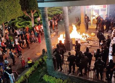 Ayuntamiento de Chimalhuacán reprueba actos vandálicos de comerciantes por demolición de mercado