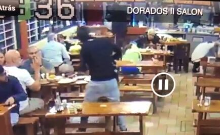 Captan en video asalto a taquería en Naucalpan