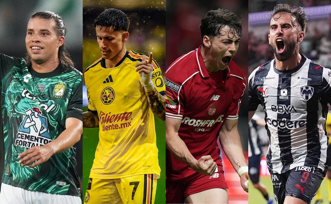 León, América, Toluca y Monterrey, los sobrevivientes de la Liga MX en la Leagues Cup. FOTO: ESPECIAL