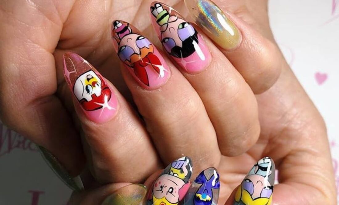 Las chicas superpoderosas en tus uñas / Foto: Facebook Latin Witch