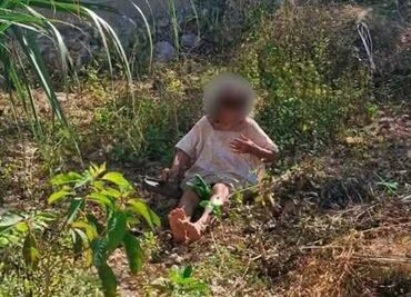 Abandonan a anciana en terreno baldío de Yekax, Yucatán; sus hijos serían los responsables