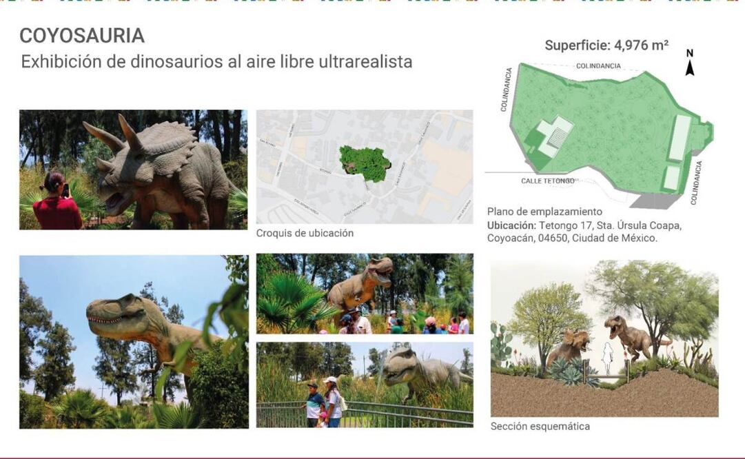 Clara Brugada anuncia nuevo parque temático en Coyoacán (04/05/2025). Foto: Especial