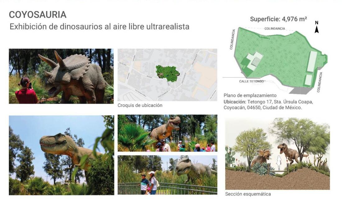 Clara Brugada anuncia nuevo parque temático en Coyoacán (04/05/2025). Foto: Especial