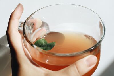 Prepara infusión de hierbabuena para el dolor estomacal