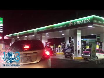 Madrugan para comprar gasolina en cuarto día de desabasto