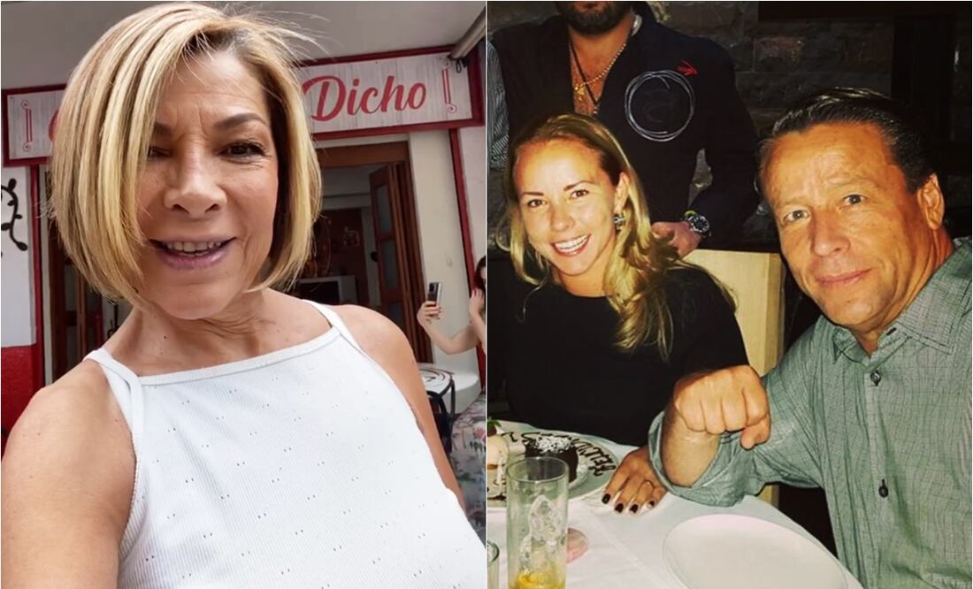 Alfredo Adame y Mary Paz Banquells, marido y mujer durante 25 años.
Fotos: Instagram