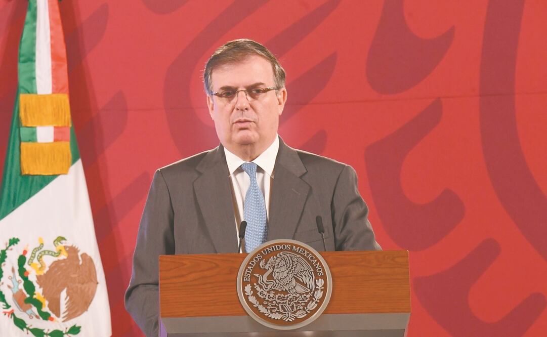 Marcelo Ebrard, titular de la SRE, se pronunció por que México tenga un buen desarrollo del T-MEC. Foto: ARCHIVO EL UNIVERSAL