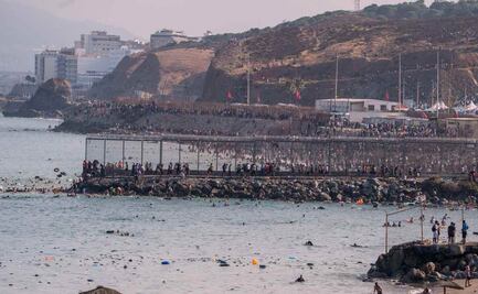 ¿Por qué miles de migrantes cruzan a Ceuta?; así es la frontera más vigilada entre África y Europa