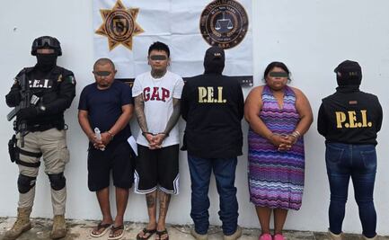 Detienen a familia en Yucatán; les aseguran paquetes con marihuana y metanfetamina