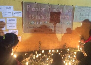 Protestan en Chiapas por niñas fallecidas en incendio en Guatemala