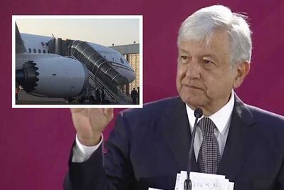 Listo el avión presidencial para dejar el país