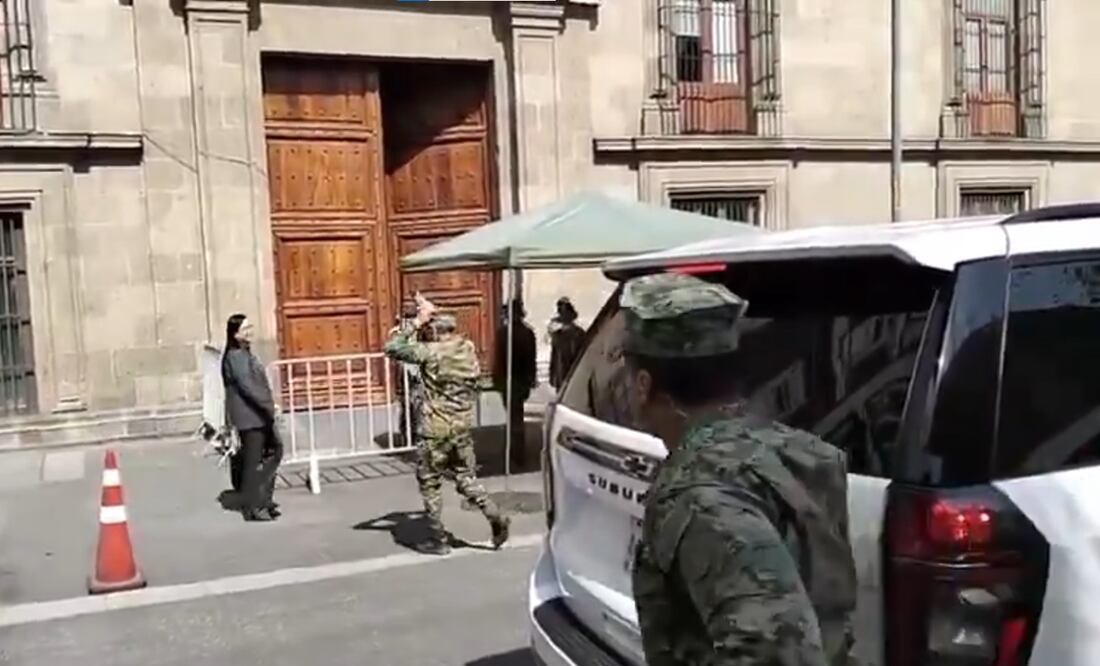 La mandataria federal Claudia Sheinbaum convocó a su gabinete federal a una reunión en el tema migratorio. Foto: captura de pantalla