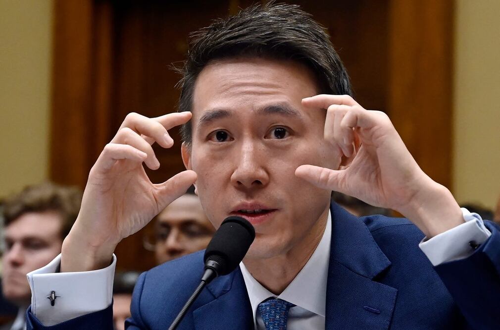 Shou Zi Chew, CEO de TikTok. / Foto: AFP