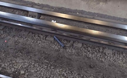 En ocho meses, suman 34 paraguas retirados de las vías del Metro