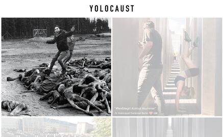 Montajes fotográficos en el monumento del Holocausto causan polémica