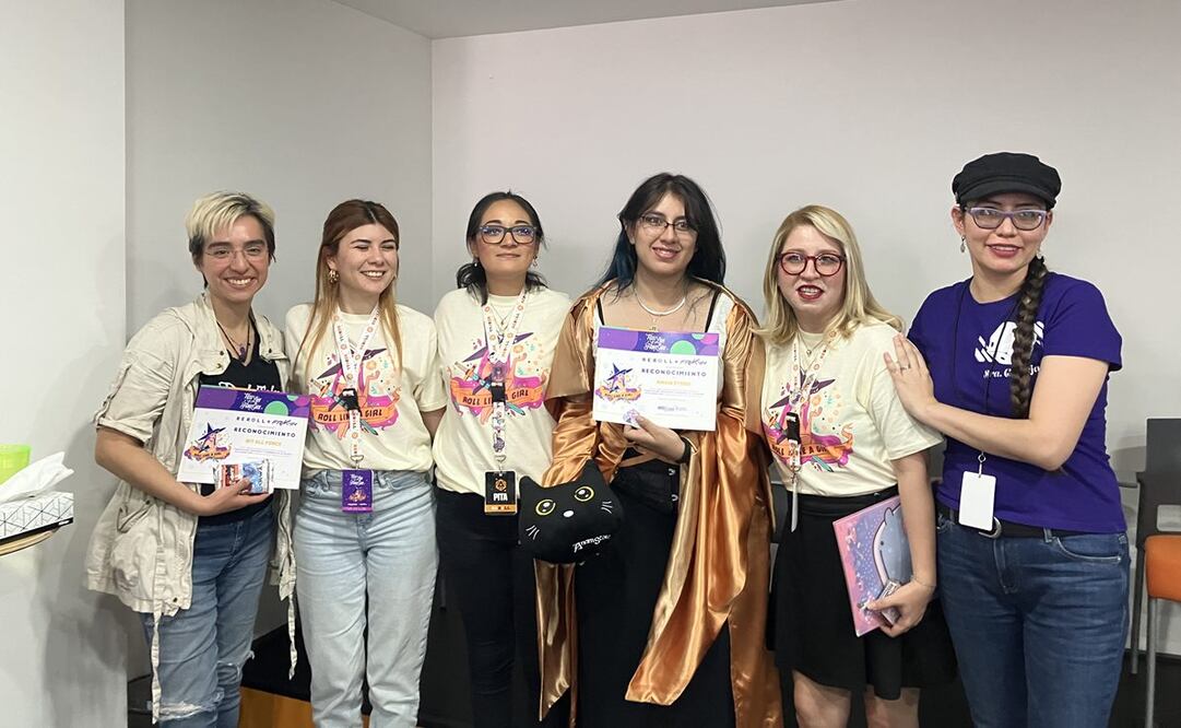 Pita Cruz, fundadora de “Roll like a girl” dijo que este evento busca que las mujeres de la comunidad friki se sientan seguras y tengan visibilidad. Foto: Lorena Ruiz / EL UNIVERSAL
