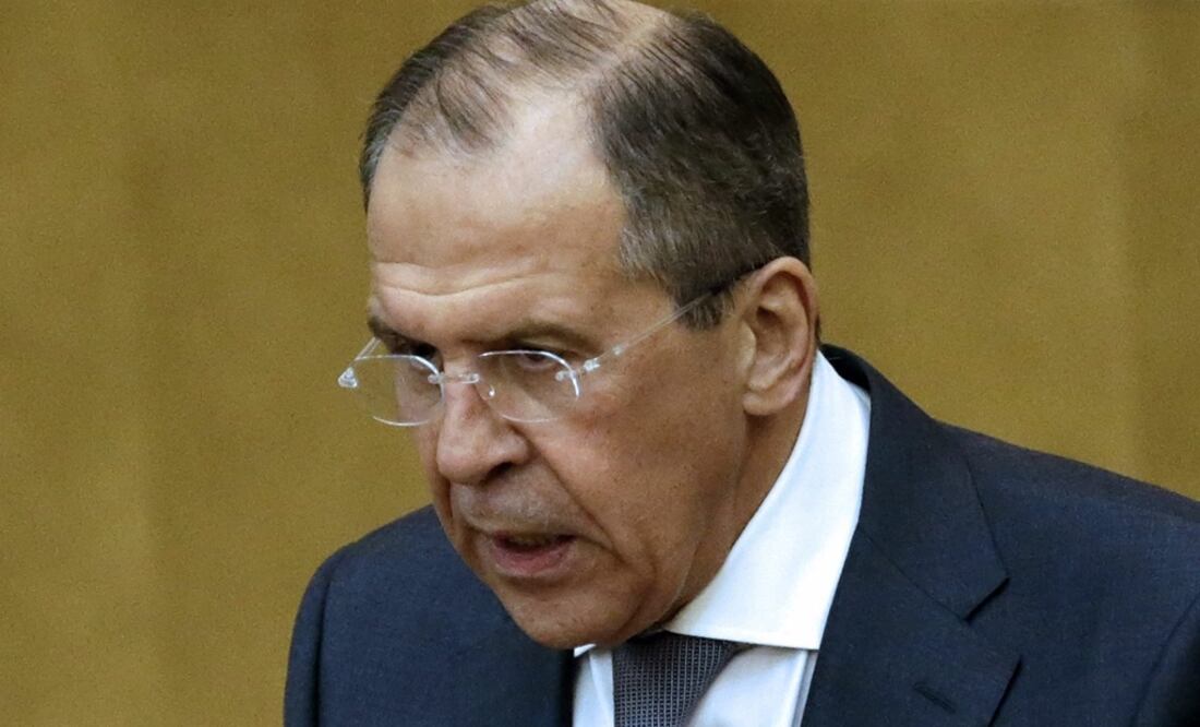 El ministro ruso de Asuntos Exteriores, Serguéi Lavrov.  Foto: EFE