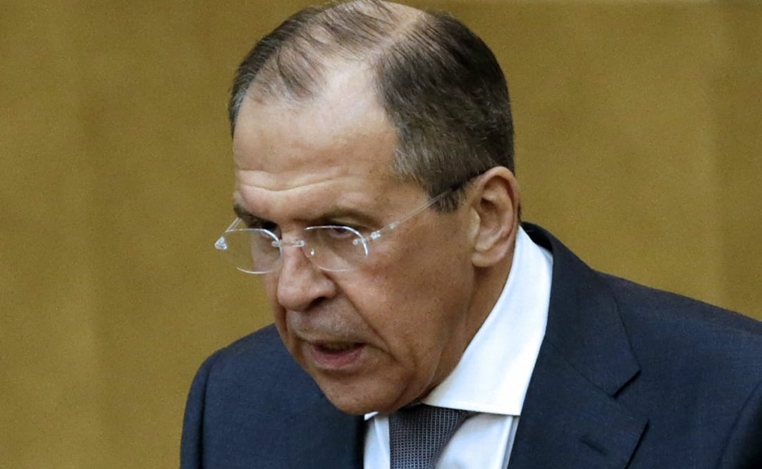 El ministro ruso de Asuntos Exteriores, Serguéi Lavrov. Foto: EFE