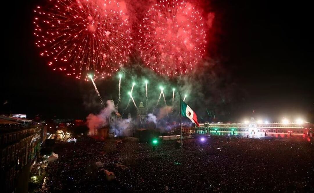 El Grito de la Independencia será encabezado por el presidente Andrés Manuel López Obrador. Foto: Valente Rosas. EL UNIVERSAL