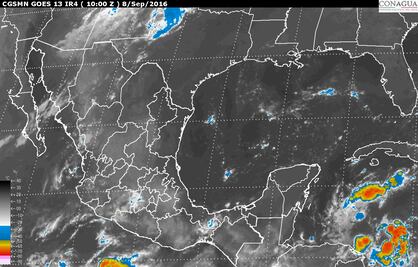 Prevén lluvias de diferente intensidad en el país