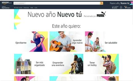 Amazon ayuda a clientes a cumplir sus propósitos de Año Nuevo